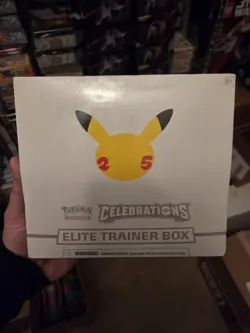 Pokemon Celebrations Elite Trainer Box 25th Anniversary ETB New Sealed - Image 1