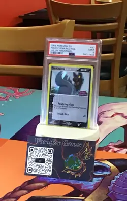 Pokemon Poochyena EX Holon Phantoms Reverse Holo #80 PSA 9 Mint - Image 1