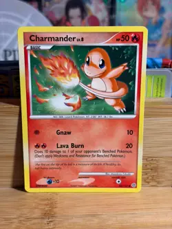 CHARMANDER 82/132 D&P Secret Wonders Vintage Pokemon TCG Lightly Played - Image 1