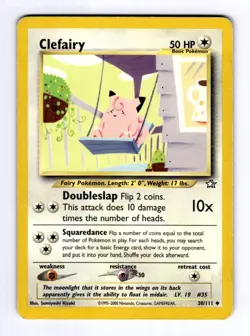 Clefairy Neo Genesis #030 (2000) Uncommon LP Pokemon - Image 1