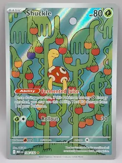 Shuckle 136/132 Illustration Rare IR - Mega Evolution 2025 ME01: Pokemon - NM - Image 1