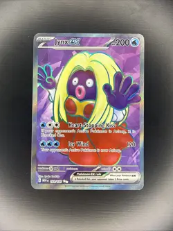 Pokemon TCG Jynx ex full art 191/165 Sv: Scarlet & Violet 151 Holo - Image 1