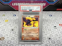 PSA 8 Moltres Ex 009/PLAY Holo Pokemon Japanese 2004 Play Promo 2nd Season Sub - Image 1