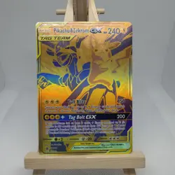 Pikachu & Zekrom GX Tag Team SM248 Promo Sun & Moon Pokemon 2021 - Image 1