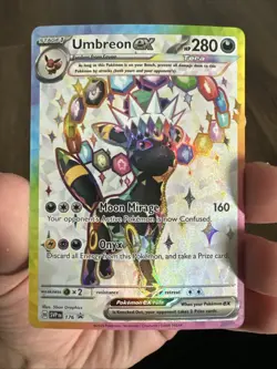 Pokemon Umbreon EX SVP 176 Premium Figure Collection Black Star Promo - Image 1