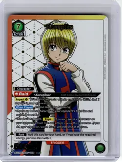 2024 Union Arena—Kurapika #UE02BT/HTR-1-074 HUNTER X HUNTER—Super Rare Foil - Image 1