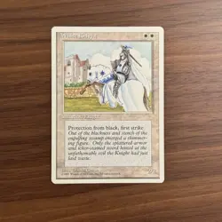 White Knight VLP Fourth Edition 4Ed Magic the Gathering Card MTG TCG - Image 1