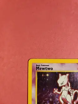 Mewtwo Pokemon Base Set Unlimited Holo Rare Card 10/102 - Image 2
