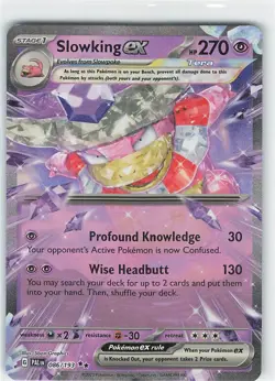 Slowking ex 086/193 Paldea Evolved Double Rare Shiny Pokemon TCG Card NM/MINT - Image 1