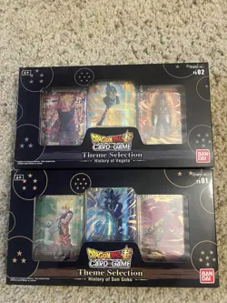 Bandai Dragon Ball Super Card Game Theme Selection Vegeta & Son Goku - Image 1