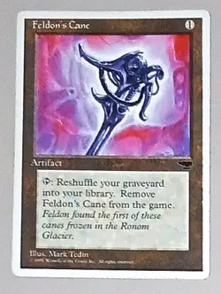 Magic the Gathering * MTG * 1 x Feldon's Cane * Chronicles * MP - Image 1