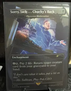 Sorry, Jack . . . Chucky's Back - Phyrexian Reclamation 1808 (Foil) NM - Image 1