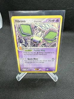 Vibrava (Delta Species) Dragon Frontiers 24/101 Tomokazu Komiya Pokemon Card - Image 1