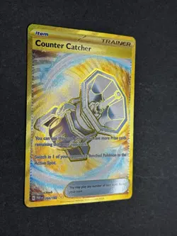 Counter Catcher 264/182 Paradox Rift Gold Secret Rare Pokemon TCG NM/MINT - Image 4