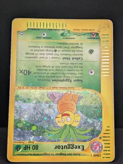 Exeggutor H10/H32 Aquapolis Holo Rare Pokemon TCG Nintendo e-Reader MP+ - Image 4