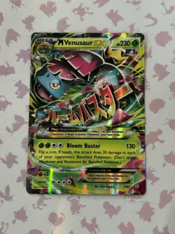 M Venusaur EX 2/83 Holo Rare Pokemon 2016 Generations LP - Image 1