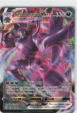 Grimmsnarl VMAX #115/189 SWSH03: Darkness Ablaze Pokemon NM - Image 1