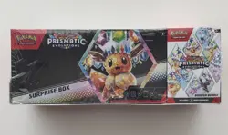 Pokemon Prismatic Evolutions Sam’s Club Surprise Box + Booster Bundle Sealed - Image 1