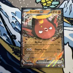 Stunfisk ex - Ascended Heroes 114/217 - Double Rare - Pokemon TCG - NM - Image 1