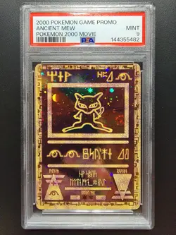 Pokemon 2000 Movie Promo Ancient Mew - PSA 9 mint tcg - Image 1