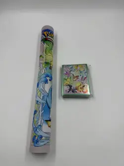 Pokemon Prismatic Evolutions Ultra Premium Collection Sleeves & Playmat New Spc - Image 1