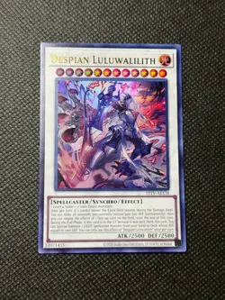 Yugioh Asian English Despian Luluwalilith TFTV-AE138 Ultra rare NM - Image 1