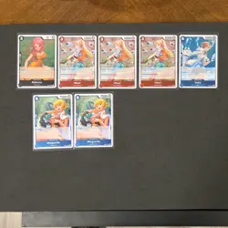 One Piece EB03 Tcg Card Lot of 43 SR , Rares, leader mix - Image 3