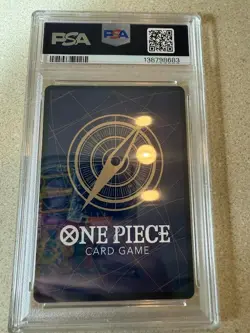 2025 One Piece PRB02 #119 Sanji Manga Alternate Art Japanese PSA 9 - Image 3