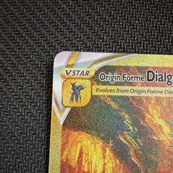 Pokemon Origin Forme Dialga VSTAR GG68/GG70 Holo Metal Card 2023 - Image 2