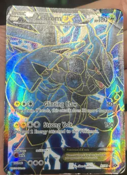 Pokemon Zekrom EX Holo Promo Card BW24 BW Black Star Promos 2012 - Image 1