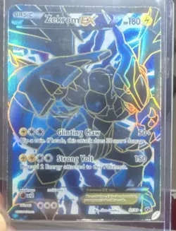 Pokemon Zekrom EX Holo Promo Card BW24 BW Black Star Promos 2012 - Image 2