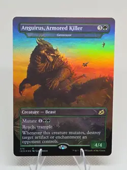 Anguirus, Armored Killer / Gemrazer FOIL X1 IKO MTG Ikoria: Lair of Behemoths - Image 1