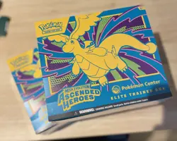 X2 Pokemon Ascended Heroes Pokemon Center ETB New Sealed IN HAND - Image 3