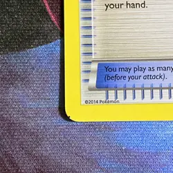 Pokemon TCG VS Seeker 109/119 Phantom Forces NM OC Mis Cut - Image 2