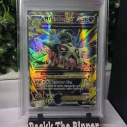 PSA 6 2015 Pokemon XY Ancient Origins Full Art Mega M Tyranitar EX 92/98 SHINY - Image 3