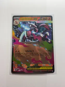 Mega Charizard X ex 2026 Pokemon Ascended Heroes #029 Black Star Promo Holo - NM - Image 1