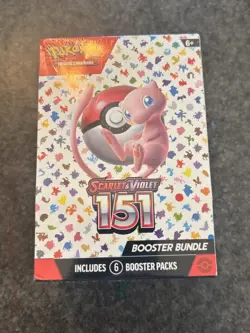 Pokemon 151 Booster Bundle-Pokemon Scarlet & Violet-SEALED - Image 1