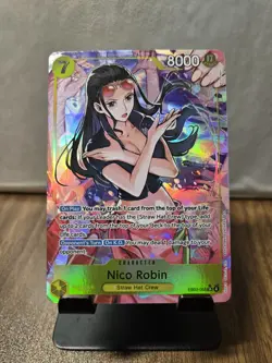 Nico Robin Alt Art EB03-055 SR - English NM One Piece Heroines - Image 1