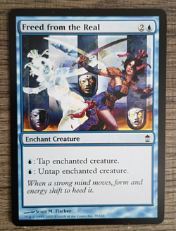 MTG ~ Freed From The Real ~ Saviors of Kamigawa (38/165) Regular ~ English ~ LP - Image 1