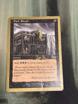 Dark Ritual - Jakub Slemr - 1999 ~ World Championship - MTG Magic - DMG - Image 1