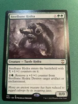 2022 - MTG Streets of New Capenna - Steelbane Hydra 313 Regular - Image 1