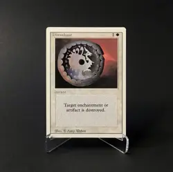 Magic: The Gathering Disenchant MTG Revised Edition Vintage 1994 LP - Image 1