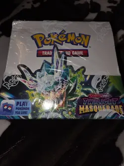 Pokemon TCG Twilight Masquerade Booster Box Factory Sealed - Image 1