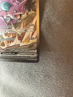 Pokemon TCG Team Rockets Nidoking EX 233/182 Destined Rivals SIR NM- - Image 5
