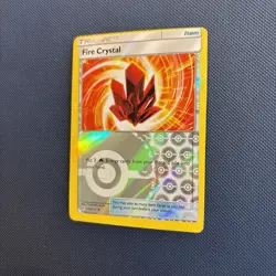 Miscut Pokemon TCG Fire Crystal Uncommon 173/214 Reverse Holo - Image 2