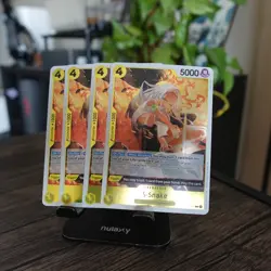 4x S-Snake Playset OP13-114 x4 Carrying On His Will One Piece TCG - English NM - Image 1