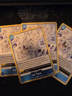 Ice Time Playset - EB04-028 x4 - The Azure Sea's Seven - One Piece TCG - Image 1