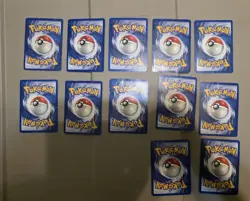 Pokemon TCG Mistys Common Cards 2000 Gym Heroes (12 Cards MP) - Image 3