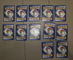Pokemon TCG Mistys Common Cards 2000 Gym Heroes (12 Cards MP) - Image 4