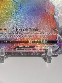 Pikachu VMAX 188/185 Sword & Shield Vivid Voltage 2020 Near Mint Pokemon Card - Image 5